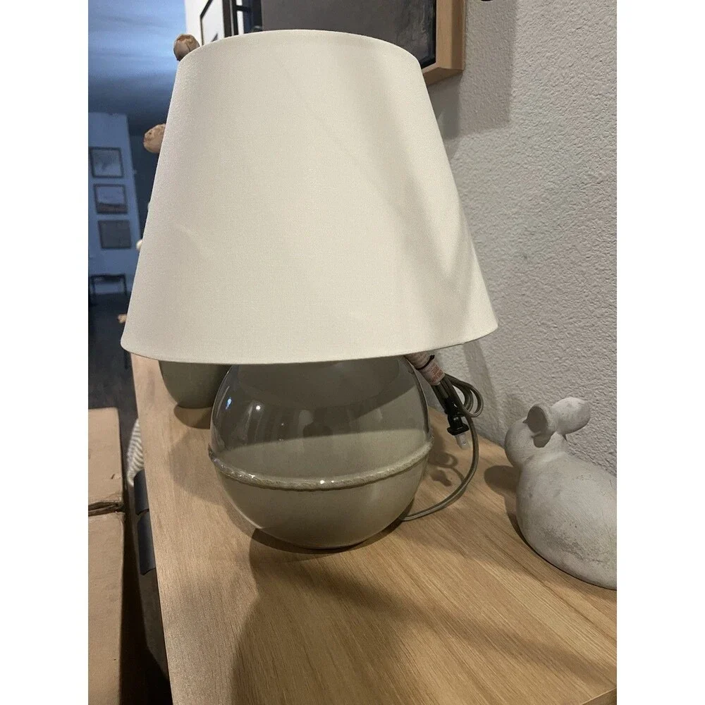 Medium Ceramic Table Lamp Green - Threshold designed with Studio McGee RARE